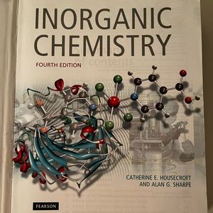 Inorganic Chemistry Fourth Edition textbook